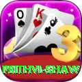 prithvi shaw Plus Slots
